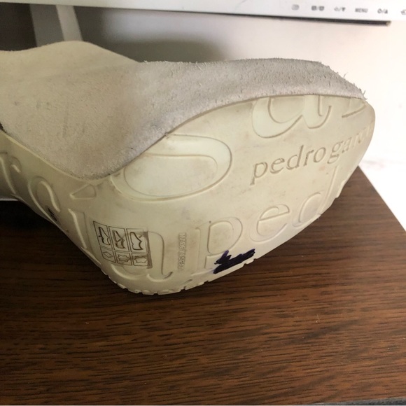 Pedro Garcia Off-white Natural Suede Beige Sandals sz 40 8.5-9 - Picture 8 of 8